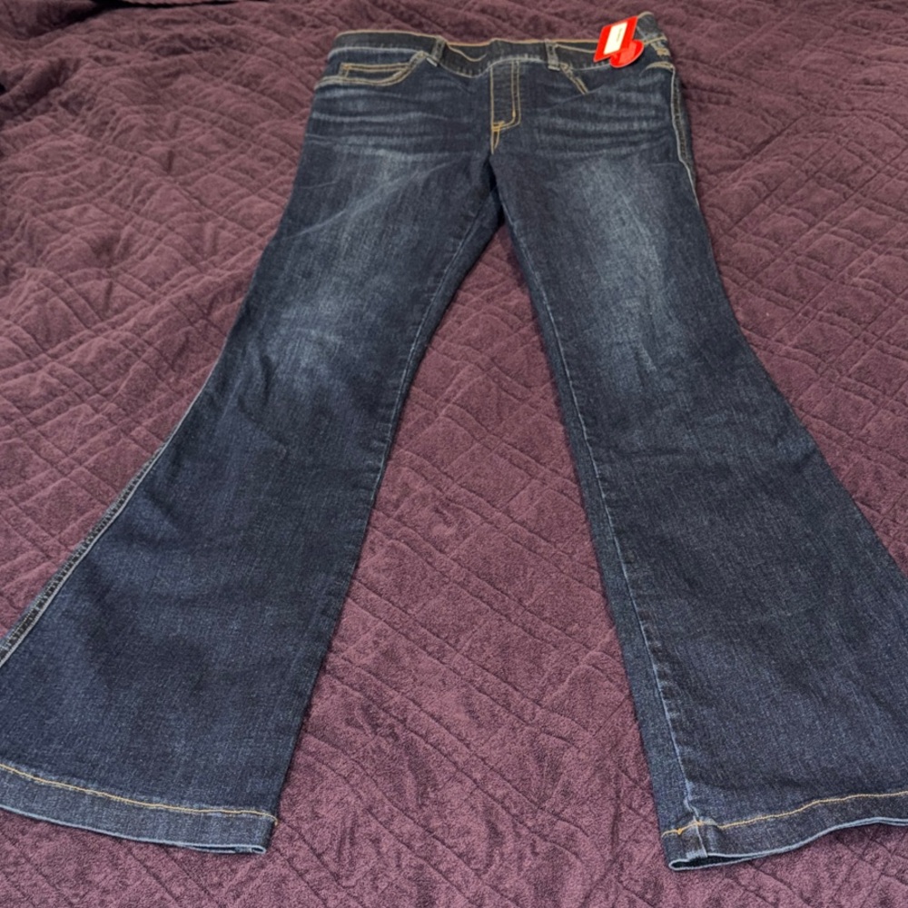 SPANX Dark Blue Flare Jeans